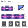 thumbnail image 3 of Yayeee Faucet Mat for Kitchen Sink 14.7" Diatomite Long Splash Guard Pad, Purple Digital Art, 3 of 7
