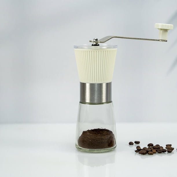 Molinillo de café manual, núcleo de cerámica extraíble, molinillo de espresso, café frío, molinillo de mano, portátil para exteriores, para viajes