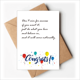 thumbnail image 1 of Lema no objetivo de éxito si quieres, haz lo que amas y crees en y vendra naturalmente Sobre de la Carta de felicitación de la tarjeta de matrimonio, 1 of 4