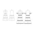 thumbnail image 5 of Butterick Sewing Pattern 6993 - Misses' Dresses, Size: Y5 (18-20-22-24-26), 5 of 5