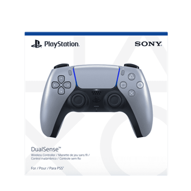 Manette Sans Fil PlayStation®5 DualSense™ – Argent Sterling