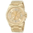 thumbnail image 2 of 1900929 Women's Stella Swarovski Crystals Gold Dial Yellow Gold Steel Bracelet Watch, 2 of 3