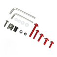thumbnail image 4 of 177Pcs Colorful Motorcycle Fairing Bolts Kit M5 M6 Motorcycle Windshield Screws Replacement for Suzuki GSXR600 GSXR750 Red, 4 of 4