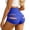 Blue, variant on Womens Plus Size Cut out Yoga Shorts Booty Butt Lifting Scrunch Shorts High Waisted Workout Gym Active Hot Pants Sky Blue XXXL
