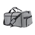 thumbnail image 3 of Bolsa de lona de viaje Bolsa de gimnasia de deportes multifuncionales para acampar al aire libre Gris, 3 of 8