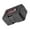 red mark-Black, variant on Multi Compartment Sports Camera Storage Box Safely Organizes Batteries During Transport Scratch Resistant