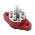 thumbnail image 2 of Mistaha Base Rouge 300A Terminal à Goujon 8+1 avec Couvercle Transparent pour Automobiles, RV, Navires - Connecteur de Câble AOA6313CR-M10 3/8 Pouces, 2 of 6