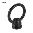 thumbnail image 3 of Uxcell 15kg Max Load 36x43mm M10 Thread Ring Shape Female Loop Eye Nut Black 2 Pack, 3 of 5