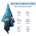 thumbnail image 2 of Butterfly Beach Towel, Microfiber Beach TowelsAbsorbent, Compact, Beach Blanket, Lightweight Towel for The Swimming, 2 of 7