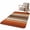 Orange, variant on Front Door Mat 15.7"x23.6", Blue Brown Non Slip Backing & Low Profile Doormats, Absorbent Muddy Dirt Trapper Door Mats for Front Back Door Entryway Farmhouse Wood Grain Vintage Vertical Striped