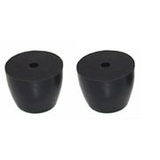 2 Rubber Bumper for Trailer Compatible with Ramp Door Truck 2" Thick Cone Replacement Cargo Stop