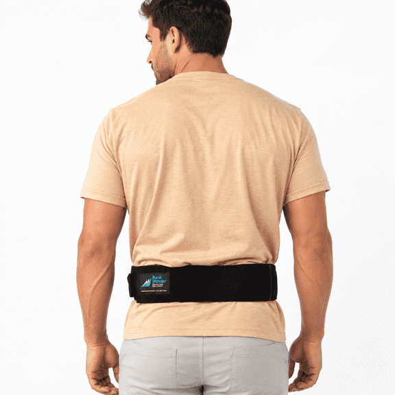 BackWonder SI Joint Belt by GNR &ndash; Sacroiliac Belt Supports Pelvis, Lower Back, Reduces Sciatica Nerve & Lumbar Pain &ndash; Comfortable SI Brace for Women & Men with