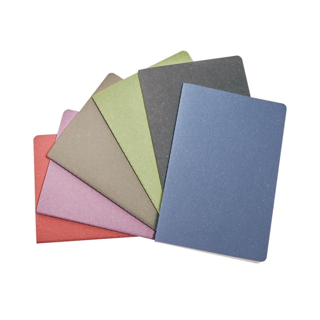 Paquete 50 piezas Libreta Derebo de 40 hojas de raya con pasta de cartón purpura 14 x 21