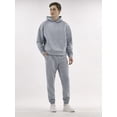 thumbnail image 4 of No Boundaries Men's & Big Men's Double Knit "Scuba" Fleece Sweatshirt Hoodie, Sizes XS-3XL, 4 of 5