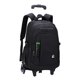thumbnail image 4 of Mochila con ruedas Perfke para adultos 6 ruedas amarillas, 4 of 5