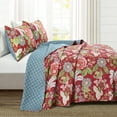thumbnail image 5 of Lush Decor Sydney Farmhouse 320 Thread Count Floral 3 Pieces, With Quilt Sham, 5 of 7