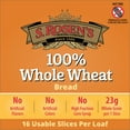 thumbnail image 2 of S. Rosen's 100% Whole Wheat Bread, 24 oz. Loaf, Fresh, 2 of 6