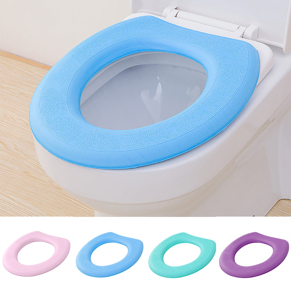  NUPYQL Toilet Seat Cushion, Soft and Warm Toilet Mat and Toilet  Seat Cover Pads, Maximum Pressure Relief, Washable, for Standard U & O  Shape Toilet Seats - Green, Type O 