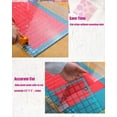 thumbnail image 3 of Rongsi Quilting Ruler- 12.5 * 12.5" Slotted Rulers for Quilting and Sewing Quilt Strip Rulers for Fabric Precise Cutting, 3 of 6
