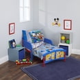 thumbnail image 4 of Disney Mickey Mouse Having Fun 4-Piece Toddler Bedding Set, Toddler Bed, Blue, 4 of 9