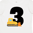 thumbnail image 4 of Inktastic 3rd Birthday Construction Truck Bulldozer Boys Toddler T-Shirt, 4 of 5