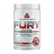 Core Nutritionals Fury V2 Platinum Next Generation Pre Workout 20 Servings (Black Cherry)