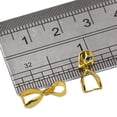 thumbnail image 3 of 20pcs Colgante Pinch Bails Conector Cierres Resultados de la joyería de bricolaje 10mm Tono dorado Macarena Cierre de conector, 3 of 4