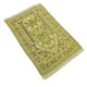 thumbnail image 5 of Manta de peregrinación con borlas, alfombra de oración de chenilla suave, alfombra de oración multiusos para dormitorio, mesa, pasillo, amarillo pálido, 5 of 5