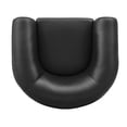 thumbnail image 6 of New Pacific Direct Cordelia Top Grain Leather Accent Arm Chair in Stolm Black, 6 of 15