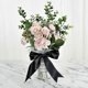 thumbnail image 4 of 2025 Latest Model 4cm Wide Black Satin Ribbon Solid Fabric Ribbons Roll for, 4 of 5
