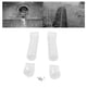 thumbnail image 5 of Extensor De Bajante De Canalón, Adaptador De Extensión De Bajante Flexible, Plegable Libremente, Extensible, Fácil De Arreglar Para El Hogar ANGGREK Blanco, 5 of 8