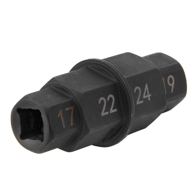 Motorcycles Hex Axle Tool 17mm 19mm 22mm 24mm Axle Hex Allen Spindle Driver Spindle Socket Adapter