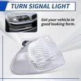 thumbnail image 5 of Pair Park Signal Corner Marker Lights Lamps Lenses for-BMW 3 Series E46 1999-2001 Sedan Wagon 631369, 5 of 5