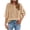 Beige-plus size tops, variant on FNFYFH Womens Plus Size Boho Tops Puff Sleeve Embroidered Crewneck Tee Shirt Loose Fit Tunic Blouse