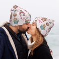 thumbnail image 5 of Pofeuu Hello Easter Print Beanie Hat for Men Women Knit Winter Hat Warm Cuffed Skull Beanie Slouchy Soft Unisex, 5 of 6