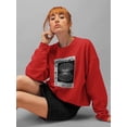 thumbnail image 2 of Neozone Techno Style Sweatshirt Women -Image by Shutterstock, Female XX-Large, 2 of 4