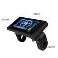 thumbnail image 3 of LCD Display,Ebike No. 2 Lcd Display Color Screen Waterproof Used No. Waterproof Mountain Bike Panel Used 24-72v Protocol Used Protocol 24-72v Waterproof Display 24-72v Protocol, 3 of 6