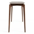thumbnail image 4 of Furniture of America Erik 59" Rectangle Counter Height Dining Table, Walnut, 4 of 11