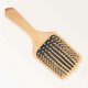 thumbnail image 5 of Cepillo de pelo de madera con forma de paleta de 25 cm (10 pulgadas), con cojín de aire de madera para mujer, masaje suave del cuero cabelludo y desenredante., 5 of 5