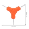 thumbnail image 2 of CRAFTHROU Clé de Réglage d'Ouverture Hexagonale en Acier au Carbone Multi 1Pcs pour Serrage, 2 of 8