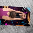 thumbnail image 5 of Musical Note Yoga Towel with Storage Bag, 72.8"x26.8", Suitable for Yoga, Pilates, Fitness, etc. - Yoga Towels, Yoga Blankets, Gym Towels, 5 of 6