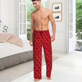 thumbnail image 4 of PISONIC Funny Mens Pajama Pants Lounge Men's Pajama Bottoms Soft Sleep Pants With Pockets Drawstring, 4 of 7