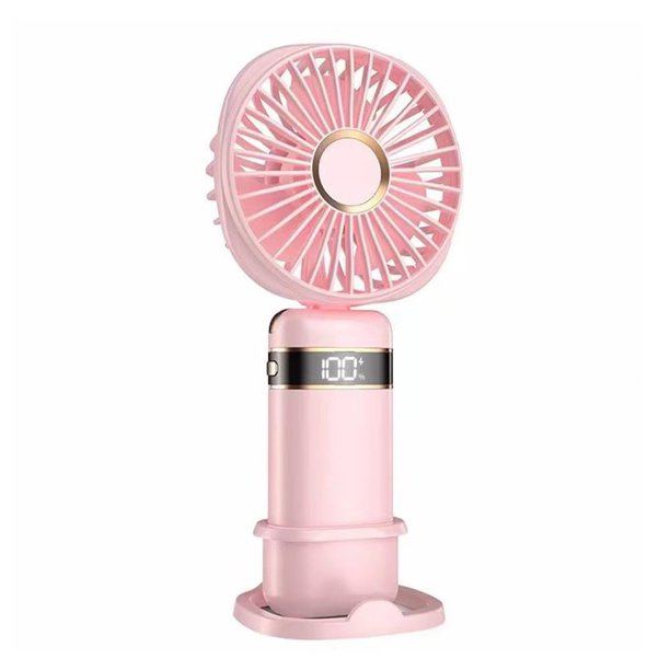 Ventilador de mano, molino de viento, carga USB, pequeño ventilador de escritorio para estudiantes, ventilador de mano de verano para viajes al aire libre