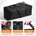 thumbnail image 3 of Patio Cushion Storage Bag,Outdoor Cushion Storage Bag,Waterproof storage bag with zipper and handle,Used for outdoor cushion storage and home storage. 68in L x 30in W x 20in H(2 Pack), 3 of 7