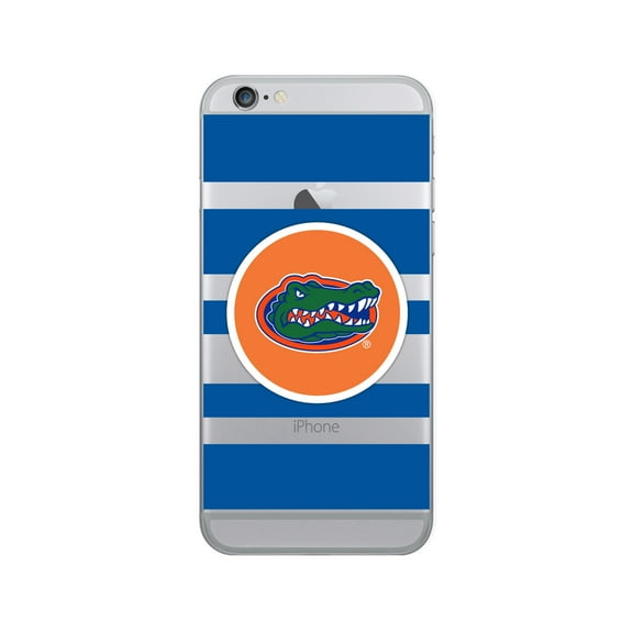 University of Florida Clear Phone Case, Stripes V1 - iPhone 6/6s/7/8