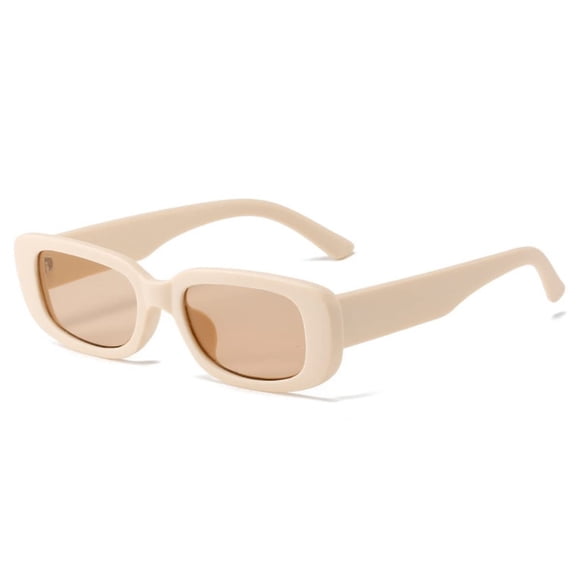 Gafas de sol IKANOO Retro Rectangle Y2K 90's para mujer y hombre