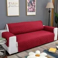 thumbnail image 1 of Hot Reversible Quilted Diamond Grid Sofa Mat Waterproof Solid Color Furniture Protective Cover Household Non Slip Couch Cushion, 1 of 5
