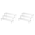 thumbnail image 1 of 2X Acrylic Lifting Display Stand 3-Layer Perfume Tissue Display Stand Character Model Display Stand Dessert Rack, 1 of 6