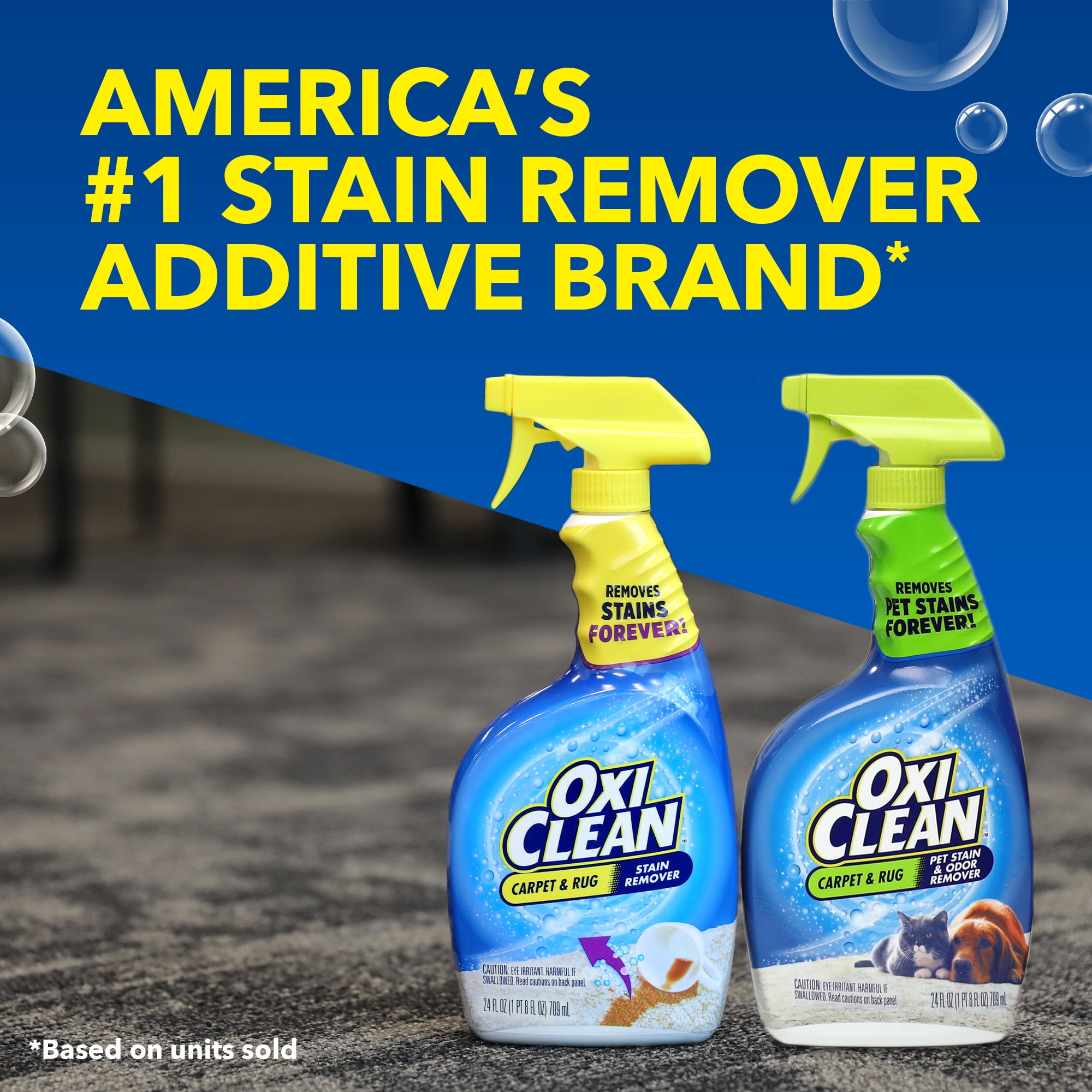 Oxi Clean Winter Salt Eraser, Truck Car Cleaner Spray, Carpets Floor Mats, 2