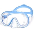 thumbnail image 1 of Gafas de natación ITOWE para niños de 3 a 10 años con cubierta nasal, vista de 180°, 1 of 7